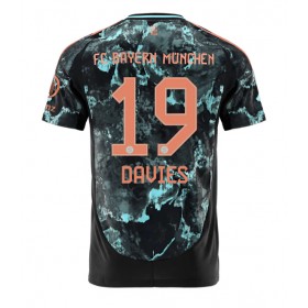 Bayern Munich Alphonso Davies #19 Borta Kläder 2024-25 Kortärmad